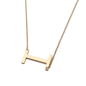 Letter I – Letter Pendant Fashion Necklace